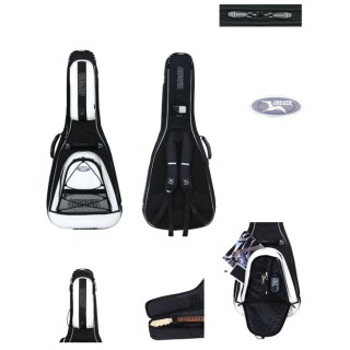 GEWA Konzertgitarrentasche 4/4, Custom, Schwarz/anthrazit
