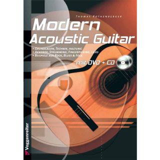 Modern Acoustic Guitar inkl. DVD+CD von Thomas Rothenberger