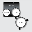 Pearl Session Studio Classic 4tlg. SBX904 Shell-Set - DAS...