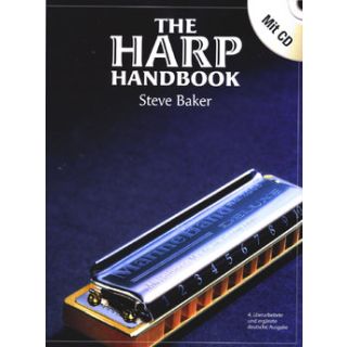 Harp Handbook +CD Steve Baker Deutsche Ausgabe, B-Sore