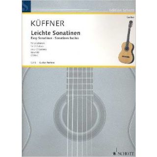 Leichte Sonatinen: Ausgabe für 2 Gitarren. op. 80. 2 Gitarren. (Edition Schott)