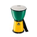 Meinl Nino Percussion Kunststoff Djembe grün-gelb