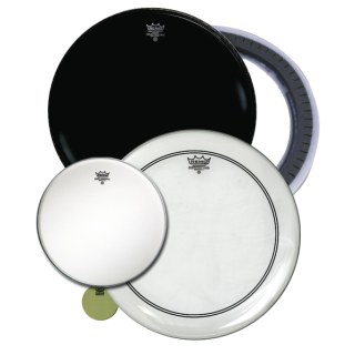 REMO Drum Fell Set ProPack Powerstroke 3 Clear & Ebony 22"