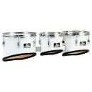 Pearl Competitor Marching Tom Set, 8 10 12, Pure White