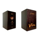 J. Leiva Percussion Cajon Viva Black Bundl mit Orginaltasche