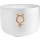 Sonic Energy Planetary Tuned Crystal Singing Bowl, Merkur - Halschakra -