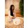 Sonic Energy Planetary Tuned Crystal Singing Bowl, Synodischer Mond - Sakralchakra -