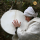 Rahmentrommel "Moon Drum Pearl White"- 55cm