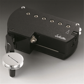 Schaller Soundhole Pickup Western I w/Volume No. 209