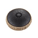 Sonic Energy Medium Octave Steel Tongue Drum 10“ -...